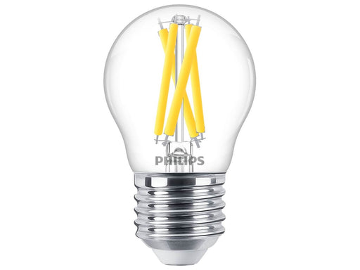 Philips LED-Lampe Classic Mini-ball 3.4W/922-927 (40W) Clear WarmGlow Dimmable E27