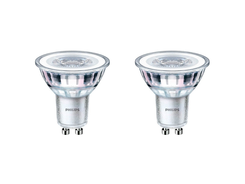 Philips LED-Lampe Classic Spot 3.5W/827 (35W) 36° 2-pack GU10