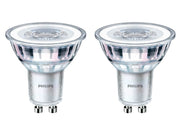 Philips LED-Lampe Classic Spot 4.6W/827 (50W) 36° 2-pack GU10