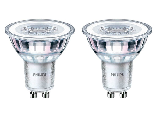 Philips LED-Lampe Classic Spot 4.6W/827 (50W) 36° 2-pack GU10