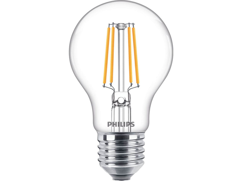 Philips LED-Lampe Classic Standard 4.3W/827 (40W) Clear E27