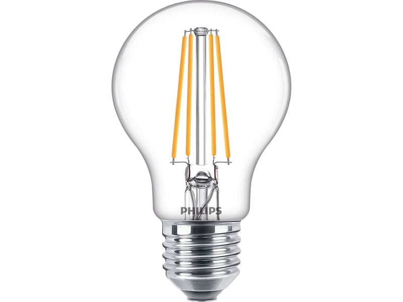 Philips LED-Lampe Classic Standard 7W/827 (60W) Clear E27