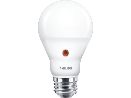 Philips LED-Lampe Classic Standard Day/Night Sensor 7.5W/827 (60W) frosted E27