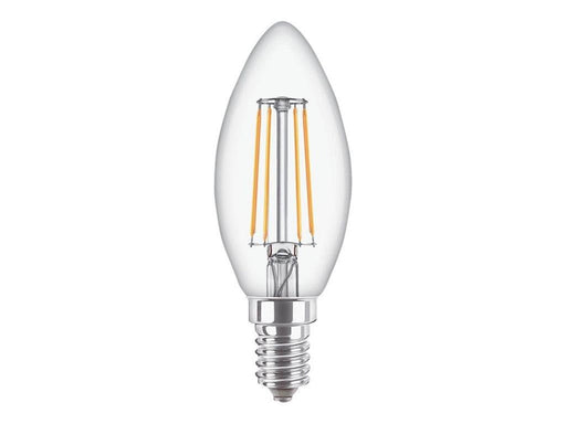 Philips LED-Lampe CorePro Candle 4,3W/827 (40W) Clear E14