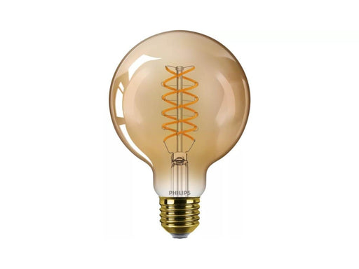 Philips LED-Lampe Filament G95 7W/827 (50W) SceneSwitch amber E27