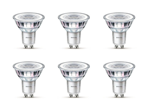 Philips LED-Lampe LEDClassic 3.5W/827 (35W) 6-pack GU10