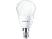 Philips LED-Lampe Mini-ball 7W/827 (60W) Frosted E14