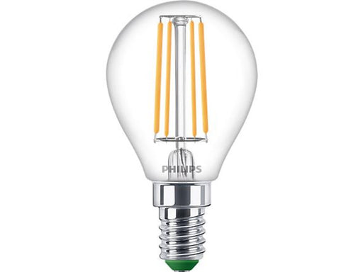 Philips LED-Lampe P45 Mini-ball 2.3W827 (40W) clear E14