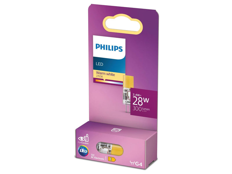 Philips LED-Lampe Spot 2.4W/827 (28W) G4