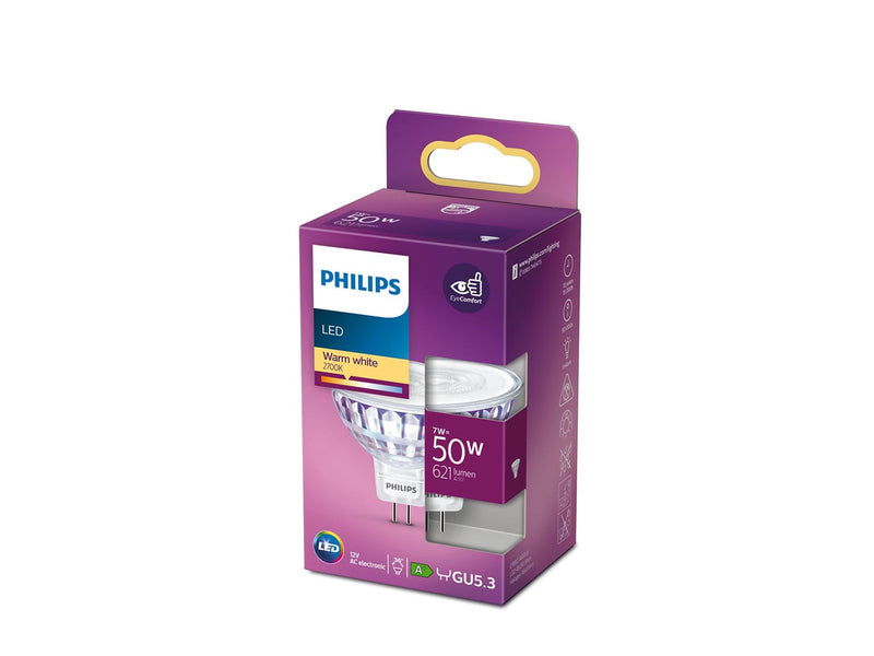 Philips LED-Lampe Spot 7W/827 (50W) 12V GU5.3