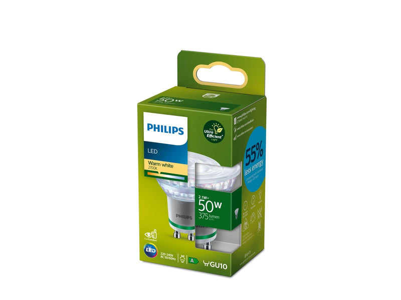 Philips LED-Lampe Spot PAR16 2.1W/827 (50W) 36° GU10