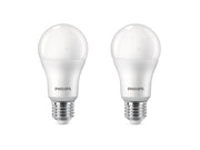 Philips LED-Lampe Standard 13W/840 (100W) frosted 2-pack E27