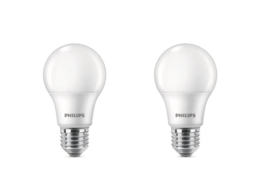 Philips LED-Lampe Standard 4.9W/827 (40W) 2-pack E27