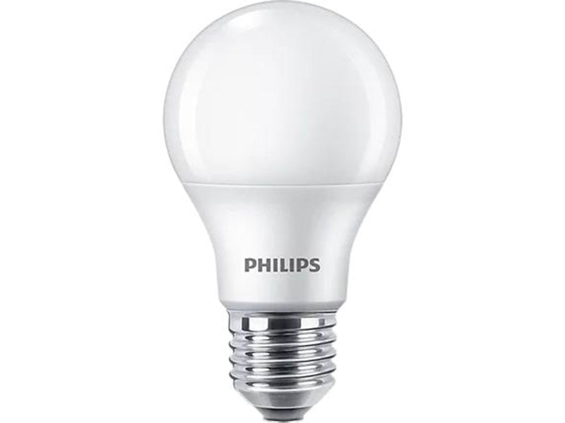 Philips LED-Lampe Standard A60 8W/840 (60W) Frosted 4-pack E27
