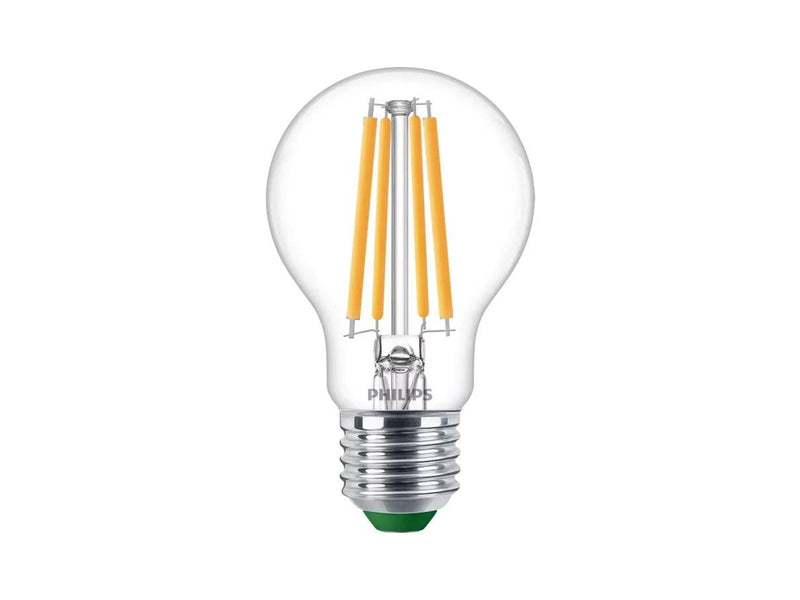Philips LED-Lampe Ultra Efficient A60 4W/827 (60W) Clear 6-pack E27