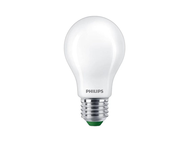 Philips LED-Lampe Ultra Efficient A60 4W/827 (60W) Frosted 3-pack E27