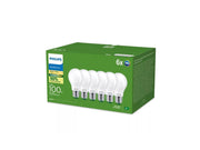 Philips LED-Lampe Ultra Efficient A60 7.3W/827 (100W) Frosted 6-pack E27