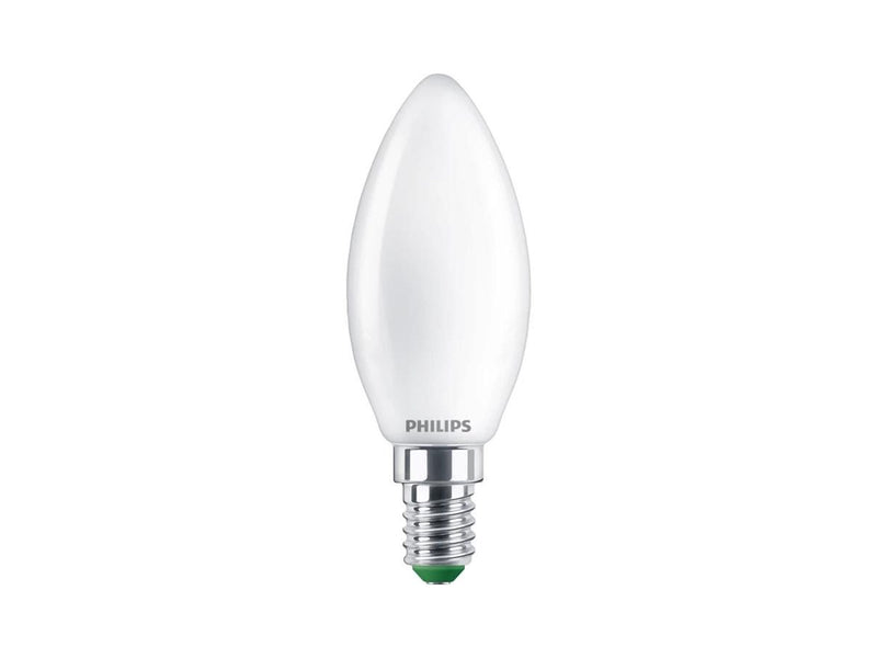 Philips LED-Lampe Ultra Efficient B35 2,3W/827 (40W) Frosted 3-pack E14