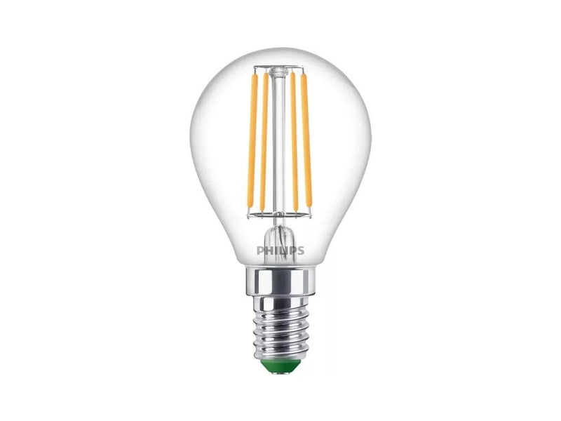 Philips LED-Lampe Ultra Efficient P45 2,3W/827 (40W) Clear 6-pack E14