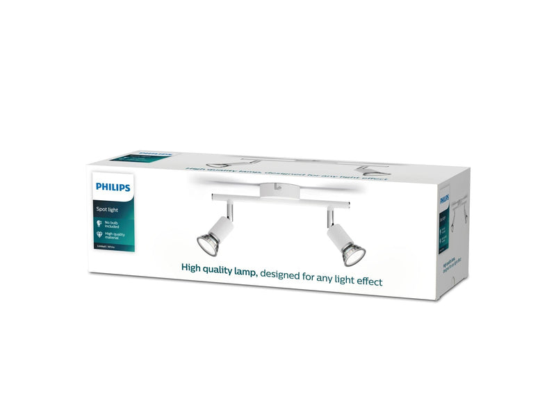 Philips Limbali 2-spot track white