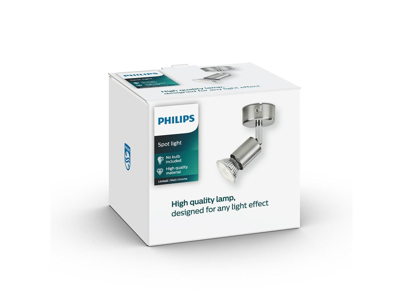Philips Limbali single spot nickel 1x50w 230v