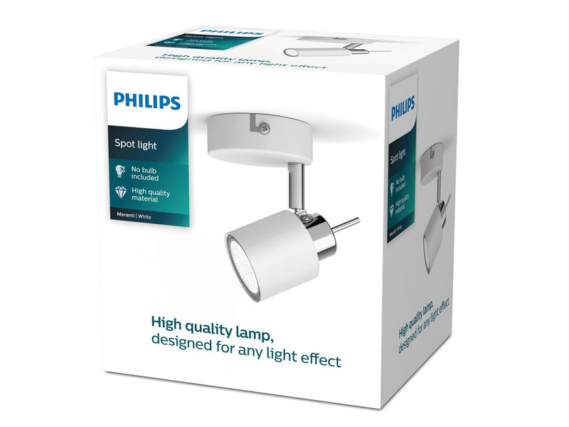 Philips Meranti single spot white 1x35W 230V