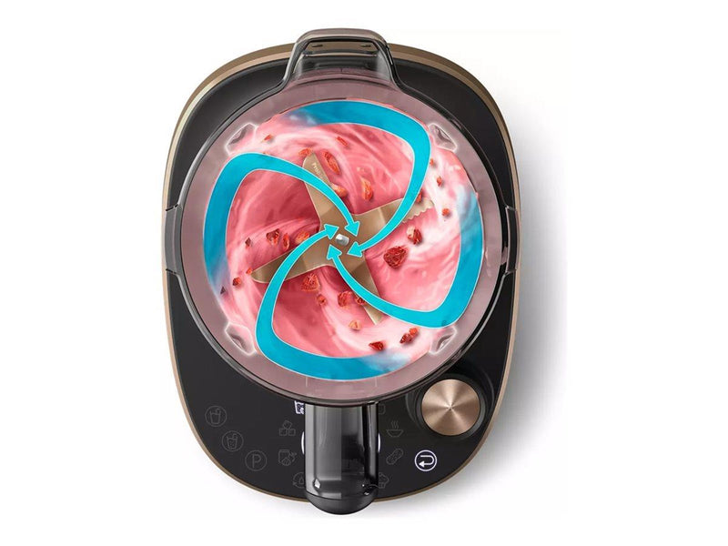 Philips Mixer HR3770 - blender - black/copper - 1500 W