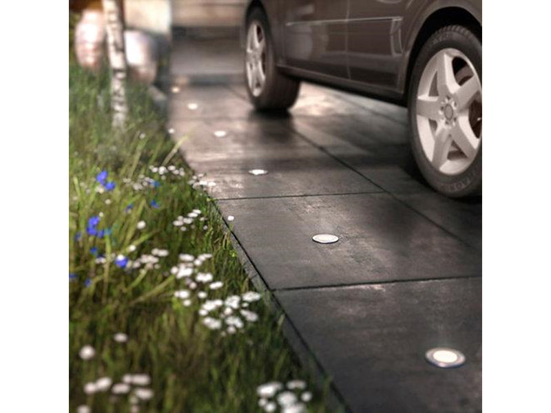 Philips Moss recessed inox 1x3W 230V