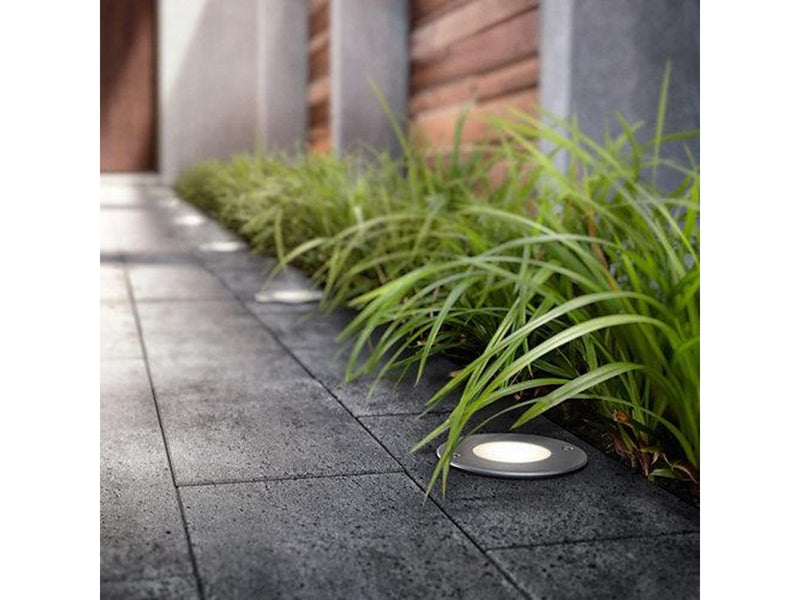 Philips Moss recessed inox 1x3W 230V