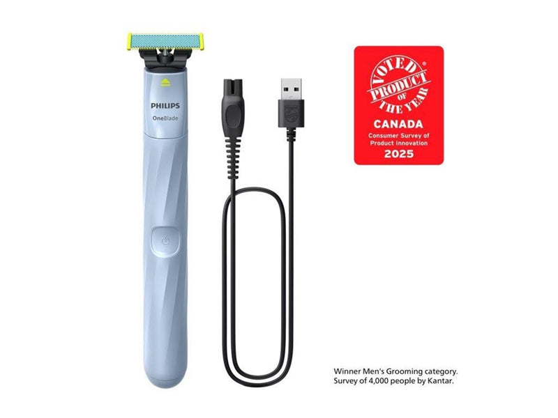 Philips OneBlade 1st Shave QP1324 - trimmer - blue celestial