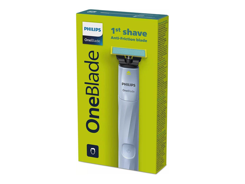 Philips OneBlade 1st Shave QP1324 - trimmer - blue celestial