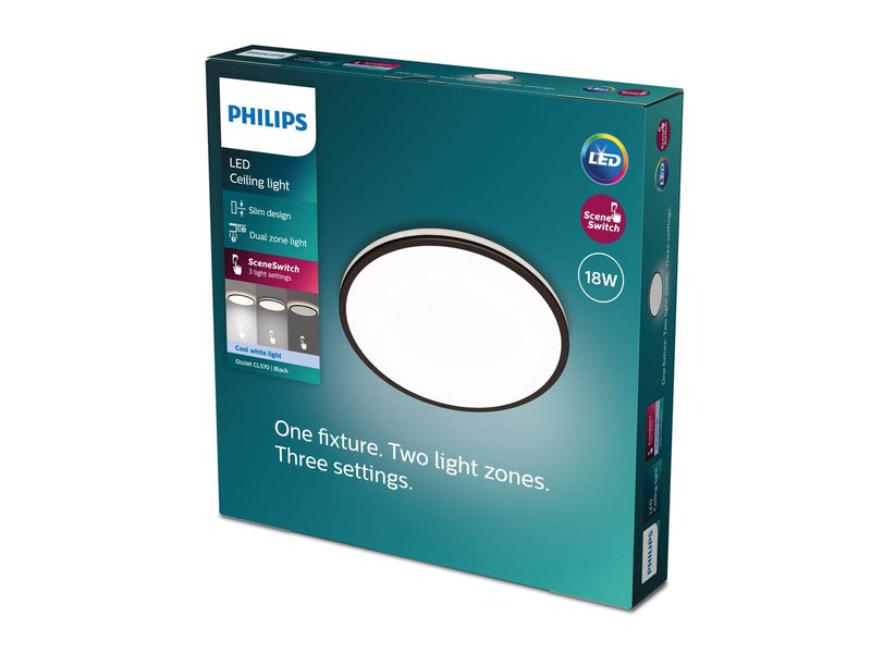 Philips Ozziet CL570 SS RD 18W 40K B HV 06