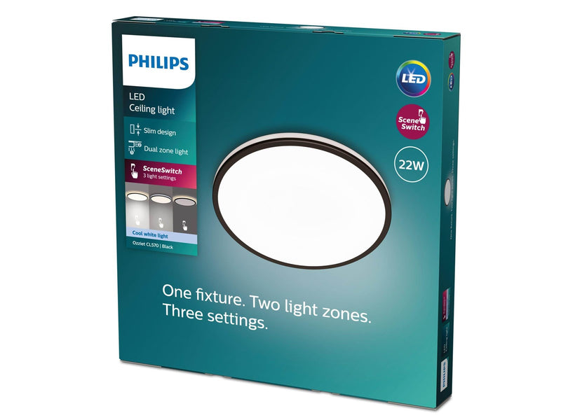 Philips Ozziet CL570 SS RD 22W 40K B HV 06