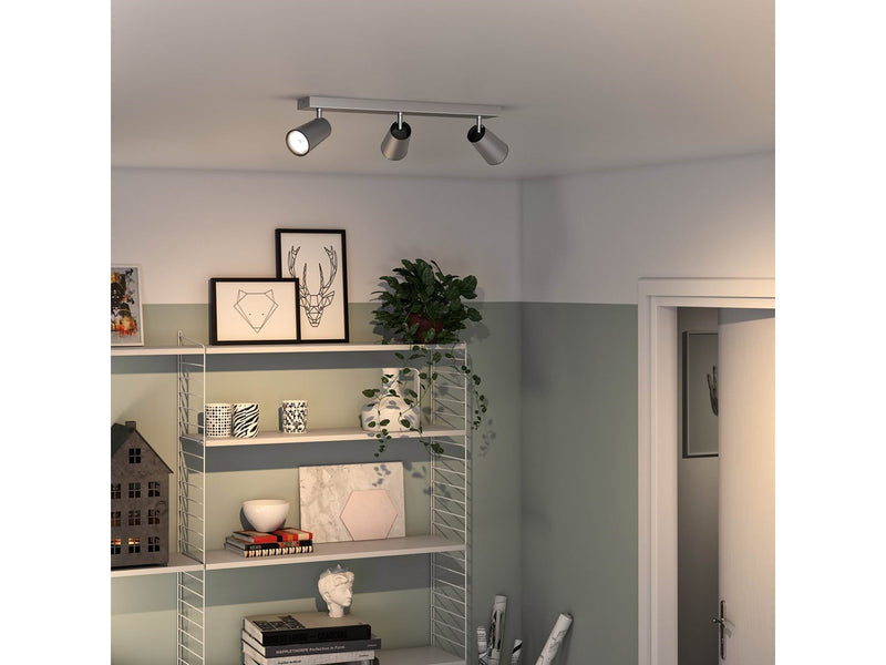 Philips PAISLEY bar/tube aluminium 3xNW