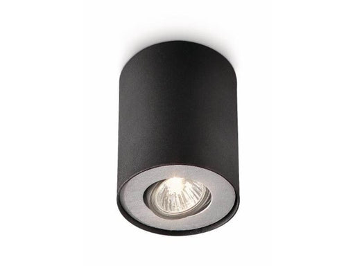 Philips PILLAR single spot black 1x50W 230V