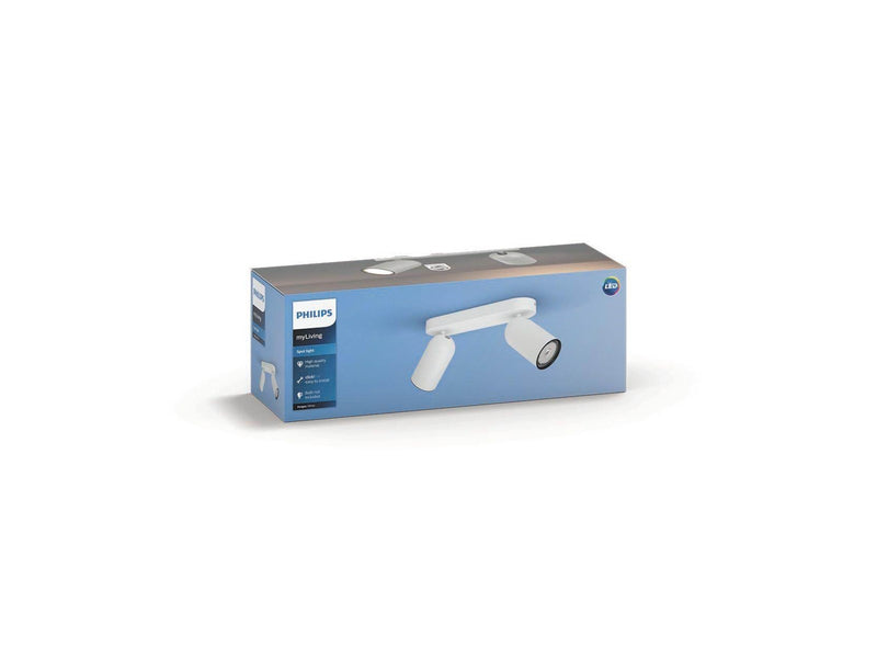 Philips PONGEE bar/tube white 2xNW