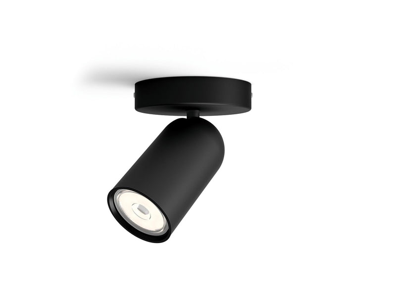 Philips PONGEE single spot black 1xNW