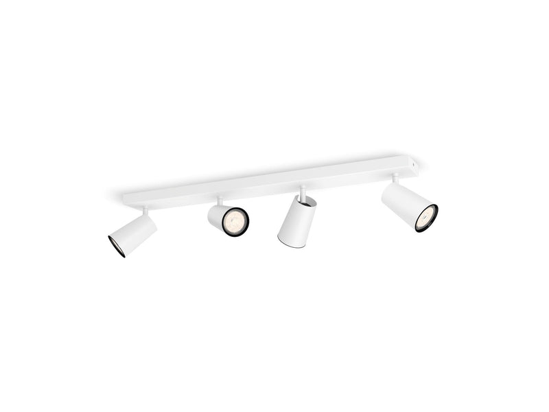 Philips Paisley 4-spot track white