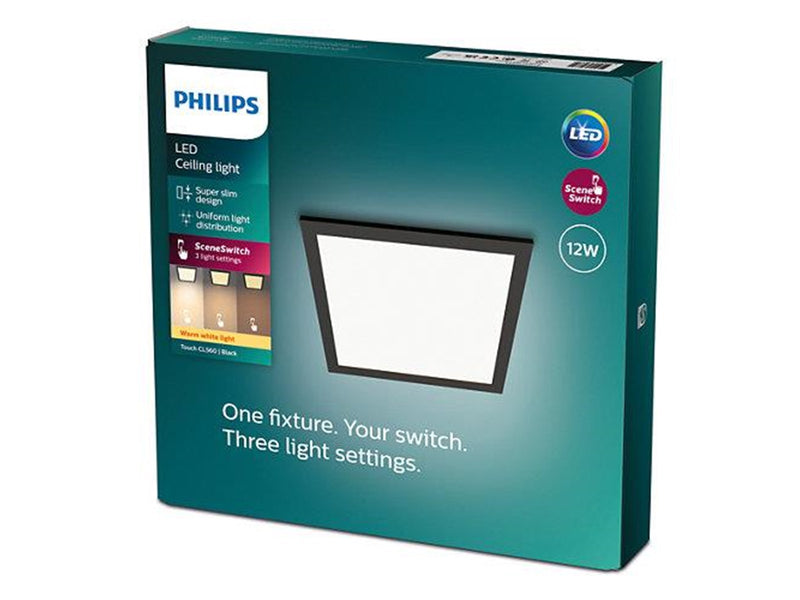 Philips Panel ceiling CL560 SS SQ 12W 27K B HV06