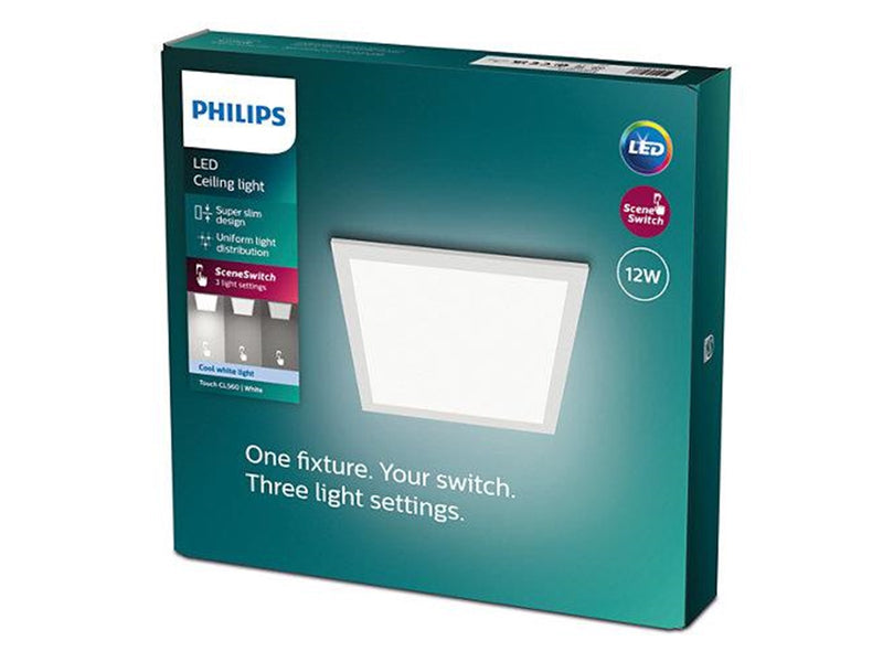 Philips Panel ceiling CL560 SS SQ 12W 40K W HV06