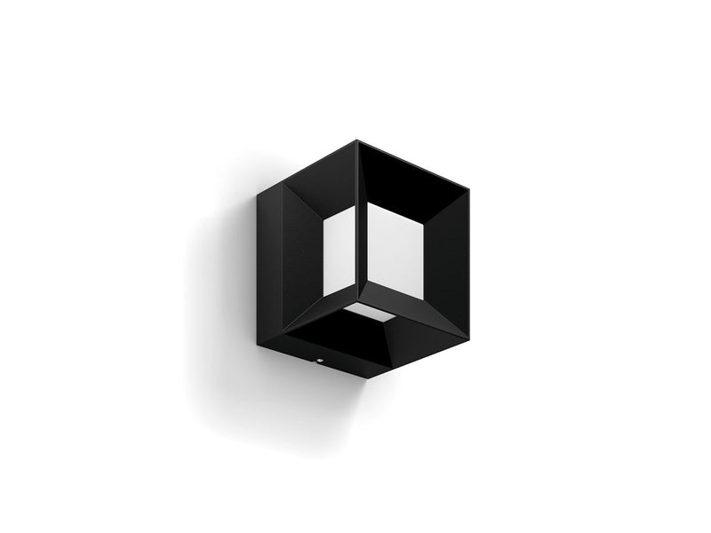 Philips Parterre wall lantern black 1x8W 230V