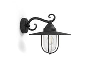 Philips Pasture wall lantern black 1x60W 230V