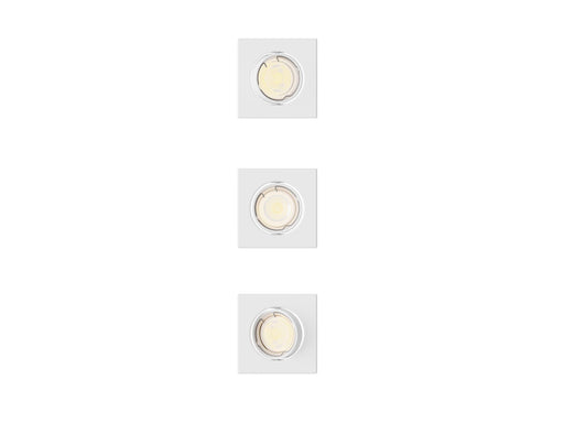 Philips Peridot Rec Kit Sq Aj 7W WH 3pk