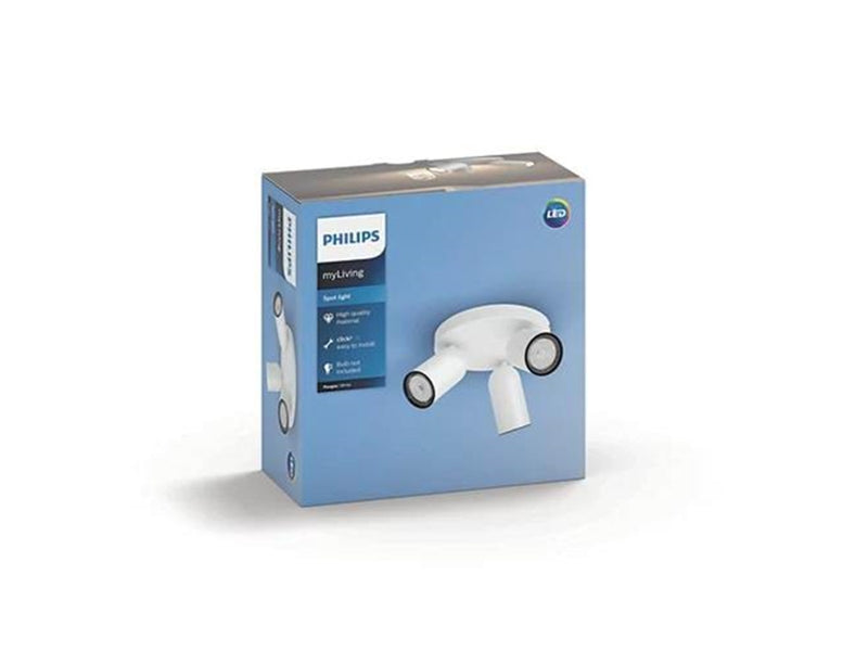 Philips Pongee spot 3xGU10, weiß