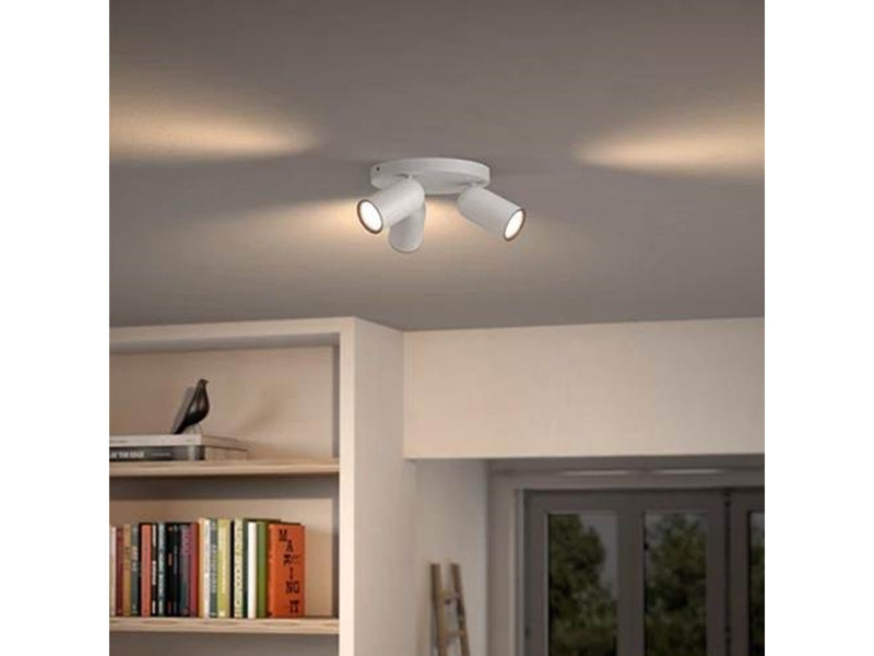 Philips Pongee spot 3xGU10, weiß