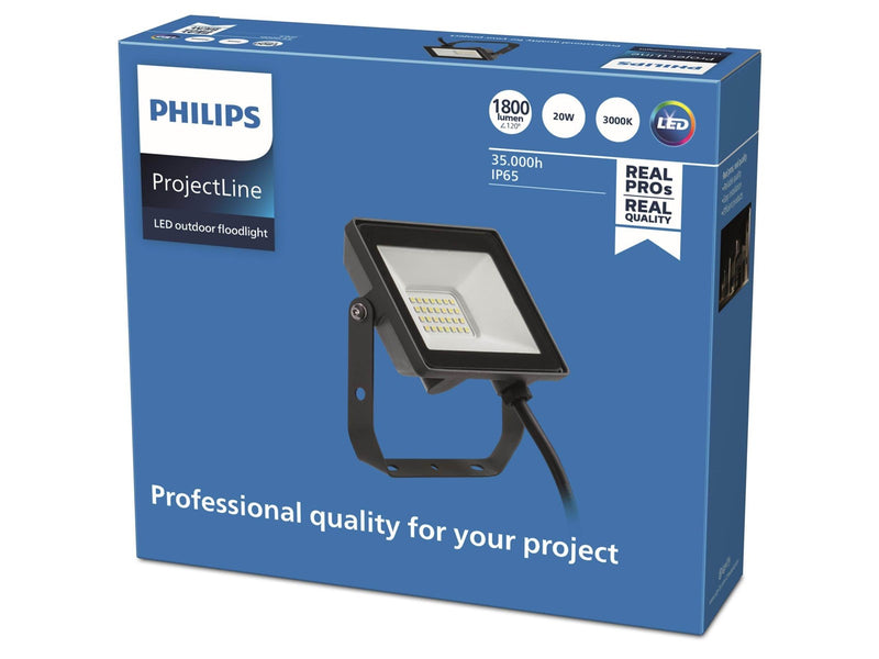 Philips Projectline Floodlight 20W 3000K