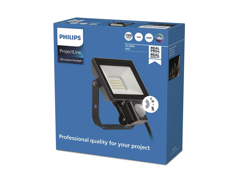 Philips Projectline Floodlight 20W 4000K Sensor