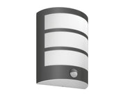 Philips Python outdoor wall lamp with sensor 6W 2700K anthracite