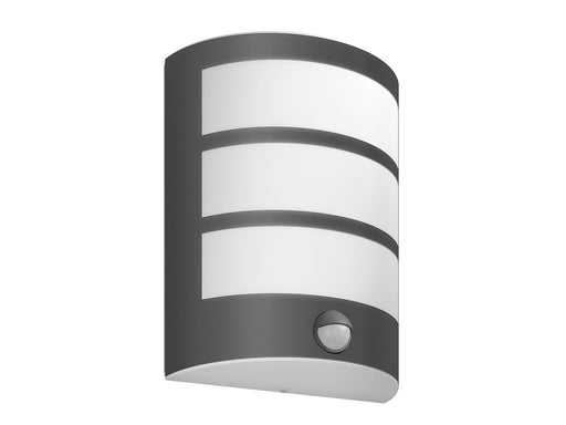 Philips Python outdoor wall lamp with sensor 6W 2700K anthracite