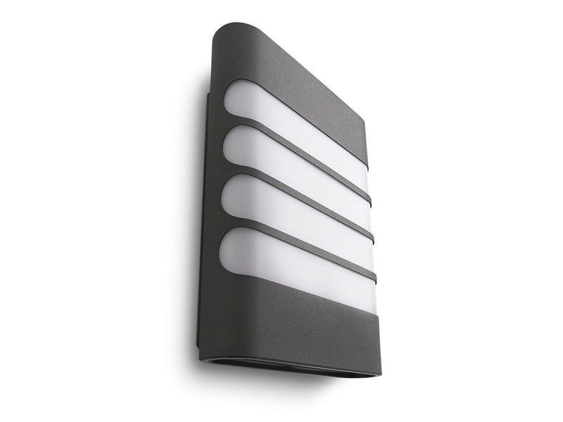 Philips Raccoon wall lantern LED antracit 1x4W